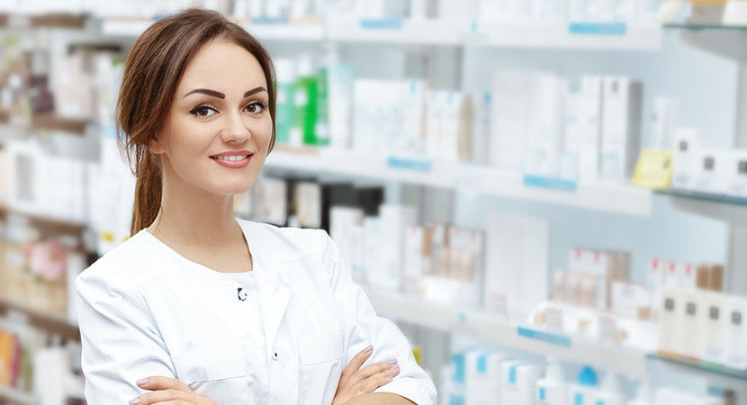 Lady pharmacist